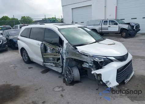 2021 Toyota Sienna Xle from USA, damaged, VIN 5TDYRKECXMS048373